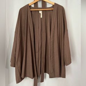 Laude the Label midi wide arm cover up with tie